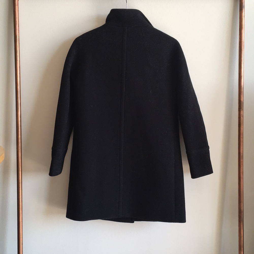 J. Crew Cocoon Coat in Stadium-Cloth Wool - Picture 3 of 7